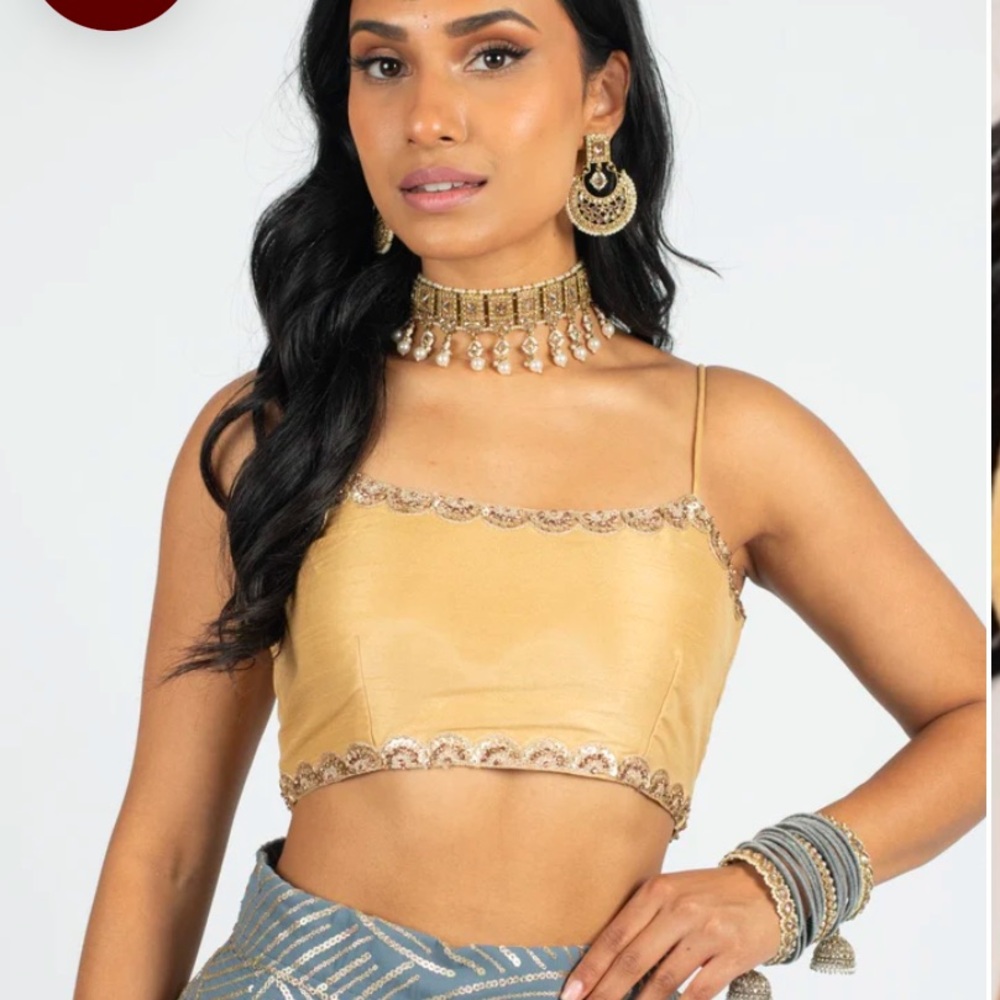 NWT The Saree Room Khloe Blouse